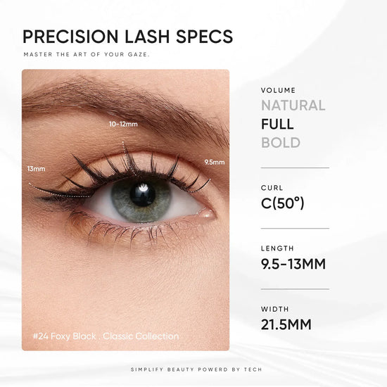WOSADO Foxy No.24 Magnetic Lashes – Cat Eye Foxy Lift