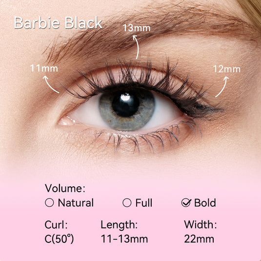 Translation missing: en.Barbie Black Light Makeup Selection