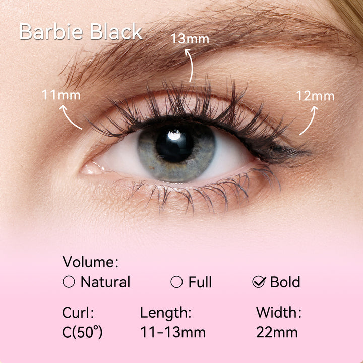 Translation missing: en.Barbie Black Light Makeup Selection