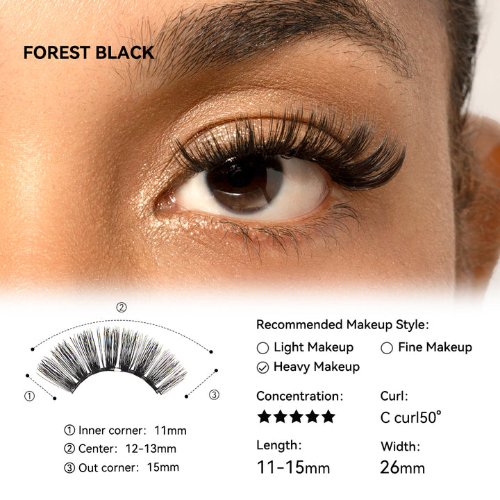 Translation missing: en.Forest Black Glam Selection